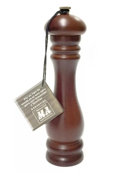 Molinillo pimienta madera 24 cms