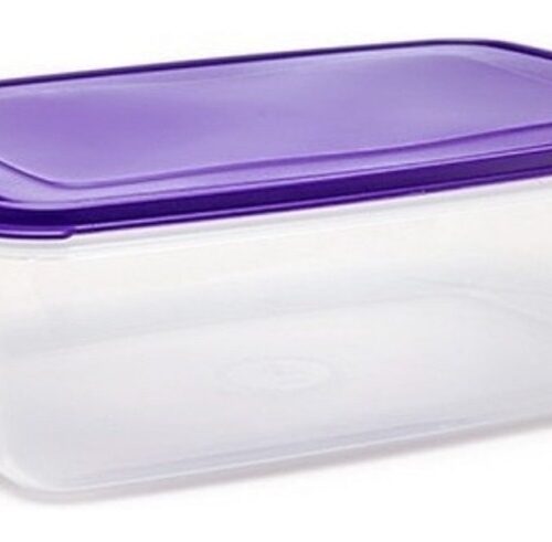 Taper Contenedor Plastico Rectangular C/ Tapa Herm?tica 9lts