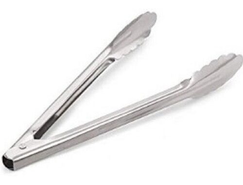 Pinza Gastronomica Acero Inox Reforzada Parrilla Chica