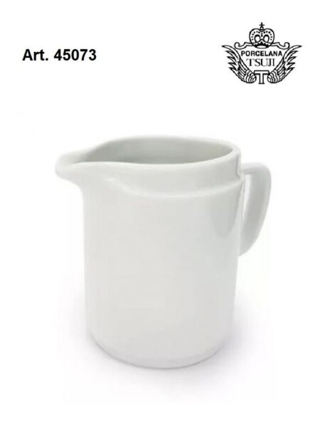 Cremera Lechera Porcelana Tsuji 450 Mediana Blanca 125cc