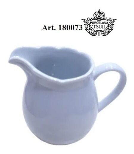Cremera Lechera Porcelana Tsuji 1800 Blanca Mediana 110cc