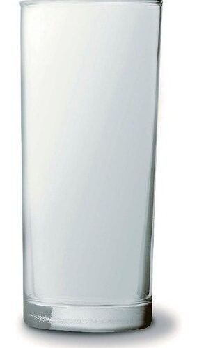Vaso Tubo Liso Vidrio Trago Largo Jamaica Cylinder 350cc