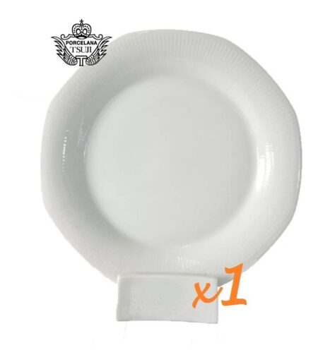 Plato Playo Porcelana Tsuji 25 Cms Linea 550 sin sello