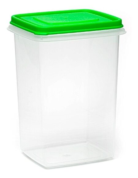 Taper Contenedor Plastico Alto C/ Tapa Herm?tica 2 Lts