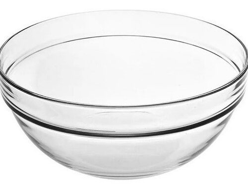Bowl Ensaladera Vidrio Reforzado Apilable 1,7 Lts 20 Cms