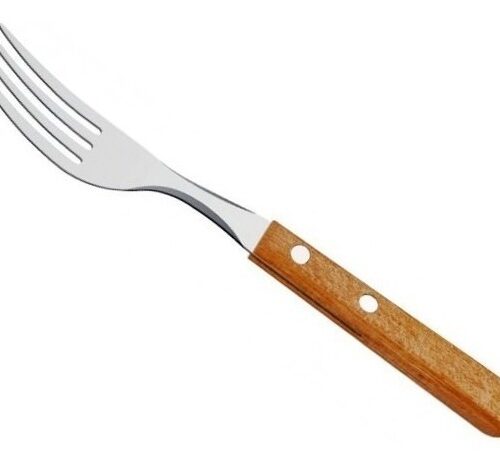 Tenedor Mesa Tramontina Dynamic Cubierto Mango Madera