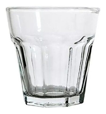 Vaso Facetado Soda Vidrio Oslo Bristol 150cc