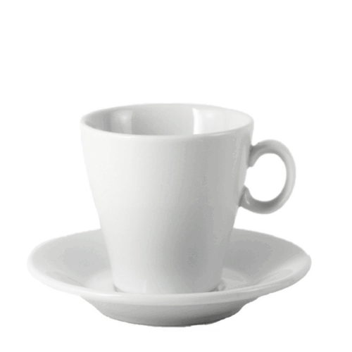 Jarrito de caf? con plato l?nea 1600