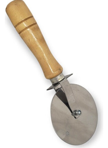 Rueda Corta Pizza Acero Gastronomica Reforzada Profesional