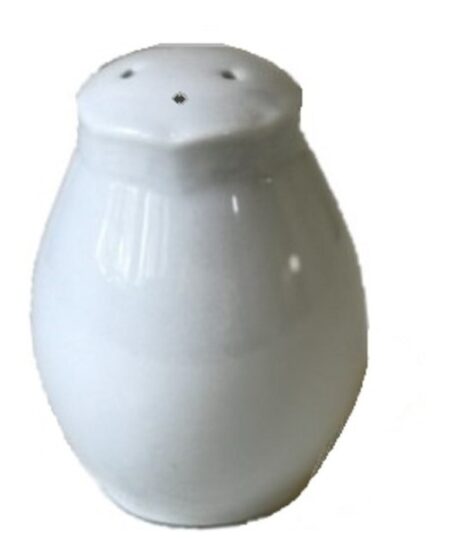 Salero Pimentero Porcelana Tsuji Blanco Redondo Linea 1800
