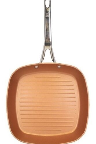 Bifera Induccion Antiadherente Recubierto Cobre San Ignacio