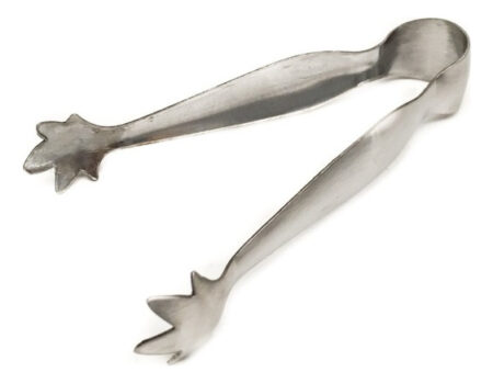 Pinza P/ Hielo Grande Punta Estrella Utensilio Acero Inox