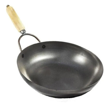Wok Gastron?mico Profesional Chapa Hierro C/ Mango Reforzado