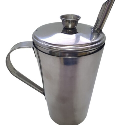 Alcuza Aceite Aceitero Gastronomico Acero Inoxidable Mediana