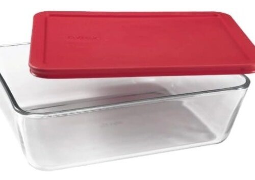 Fuente Contenedor Recipiente C/ Tapa Vidrio Reforzado