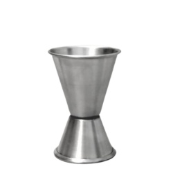Jigger medidor de bebidas 1 y 2 Oz acero inox