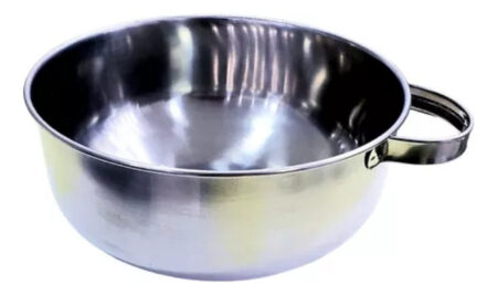 Bowl Batir Repostero Gastronomico Acero Inox C/ Asas Mediano