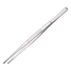 Pinza de emplatar precisión recta acero inoxidable