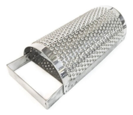 Rallador Gastron?mico Queso Verduras Acero Inoxidable Curvo