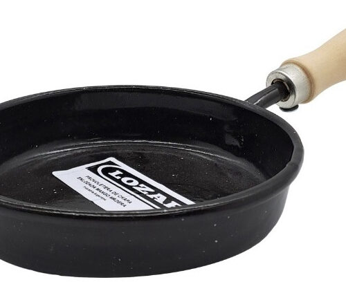 Provoletera Chapa Enlozada C/ Mango Madera Sarten Mini