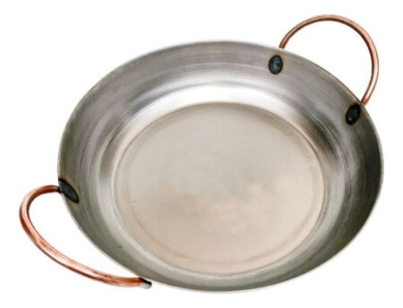 Paellera De Chapa Hierro Cazuela Gastron?mica C/ Asas Grande