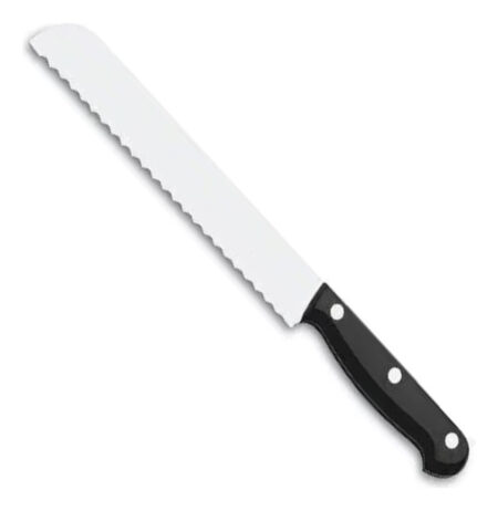 Cuchillo Pan Profesional Dentado Acero Inox 20 Cms Laminado