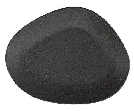 Plato irregular 29 cms negro mate Galaxy - K?tahya Porselen