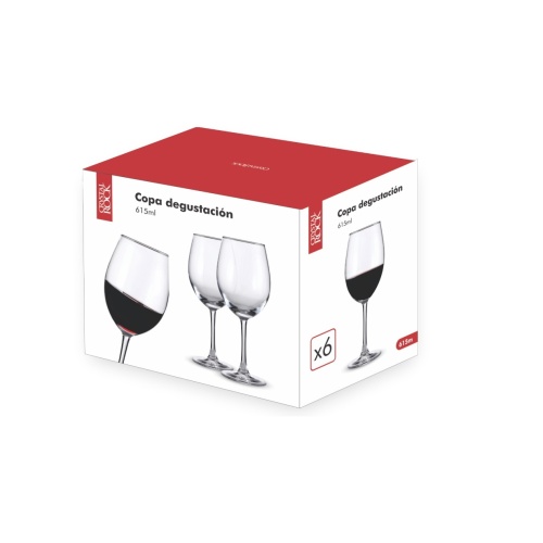Set copa degustación vidrio 615 ml - Imagen 2
