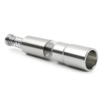 Molinillo de pimienta 15 cm pistón de acero - Imagen 5