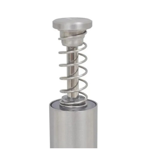 Molinillo de pimienta 15 cm pistón de acero - Imagen 7