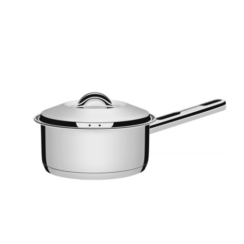 Cacerola Mango Tramontina Solar 16cm 1.4 lts Acero Inoxidable Triple Fondo - Imagen 1