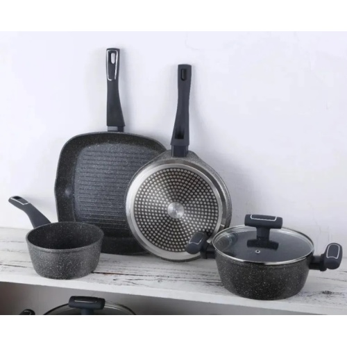 Cacerola con mango San Ignacio Stone Induccion Aluminio forjado 16 cm - Imagen 3