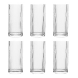 Set x6 Vaso Trago Largo Line 371 ml
