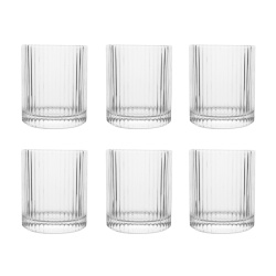 Set x6 Vaso Whisky Line 286 ml