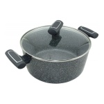 Cacerola Antiadherente San Ignacio Stone Induccion Aluminio forjado 24  cm - Imagen 3