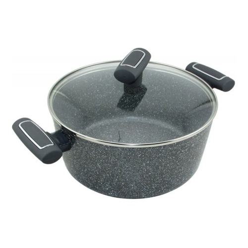 Cacerola Antiadherente San Ignacio Stone Induccion Aluminio forjado 24  cm - Imagen 3