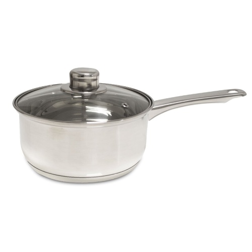 Cacerola con Mango 18 cms Gourmet Plus acero inoxidable triple fondo - Imagen 1